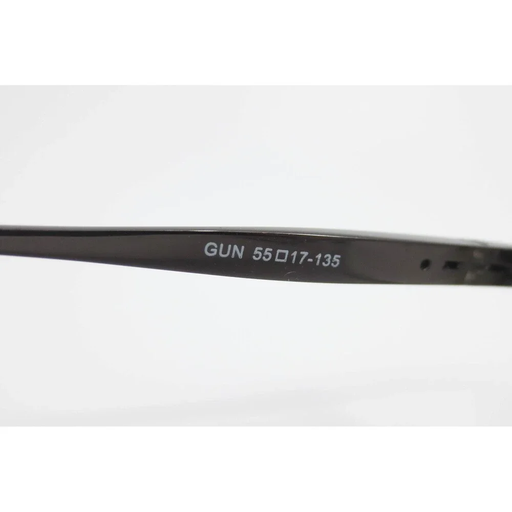 Veza Omni Gunmetal Oval Eyeglasses Frames 55-17-135 666197890420